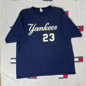 Vintage New York Yankees Mattingly short sleeve jersey shirt
